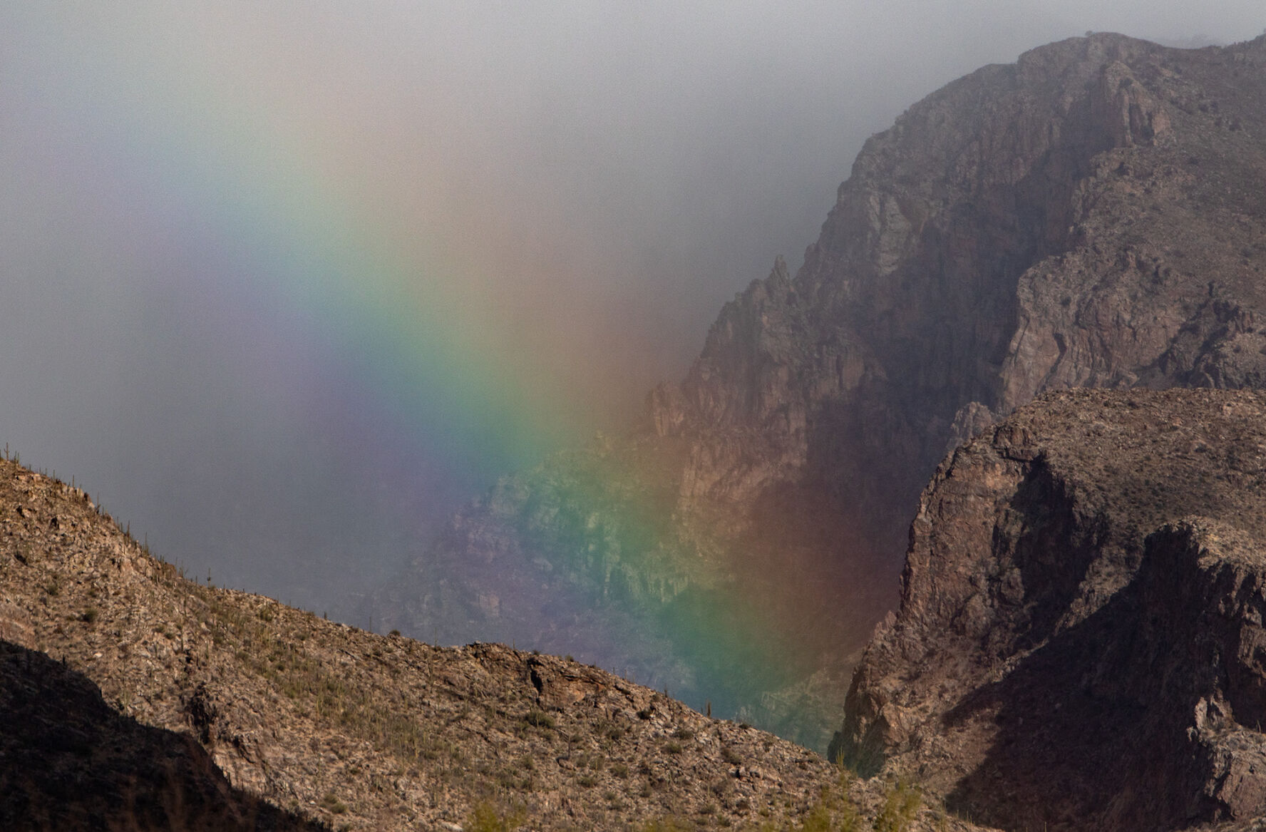 Rainbow, Pima Canyon